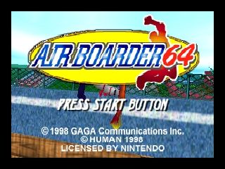 Air Boarder 64 screenshot 3 for Nintendo 64